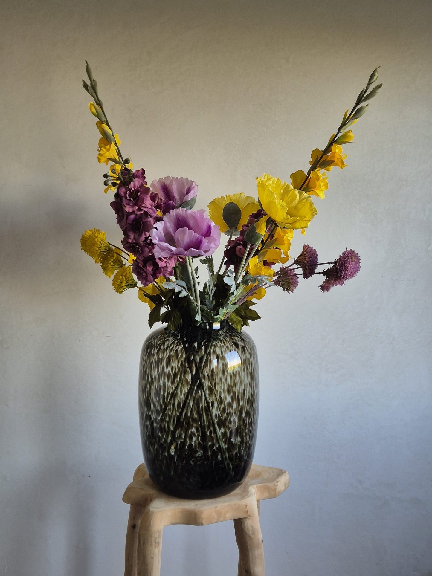 YELLOW AND PURPLE